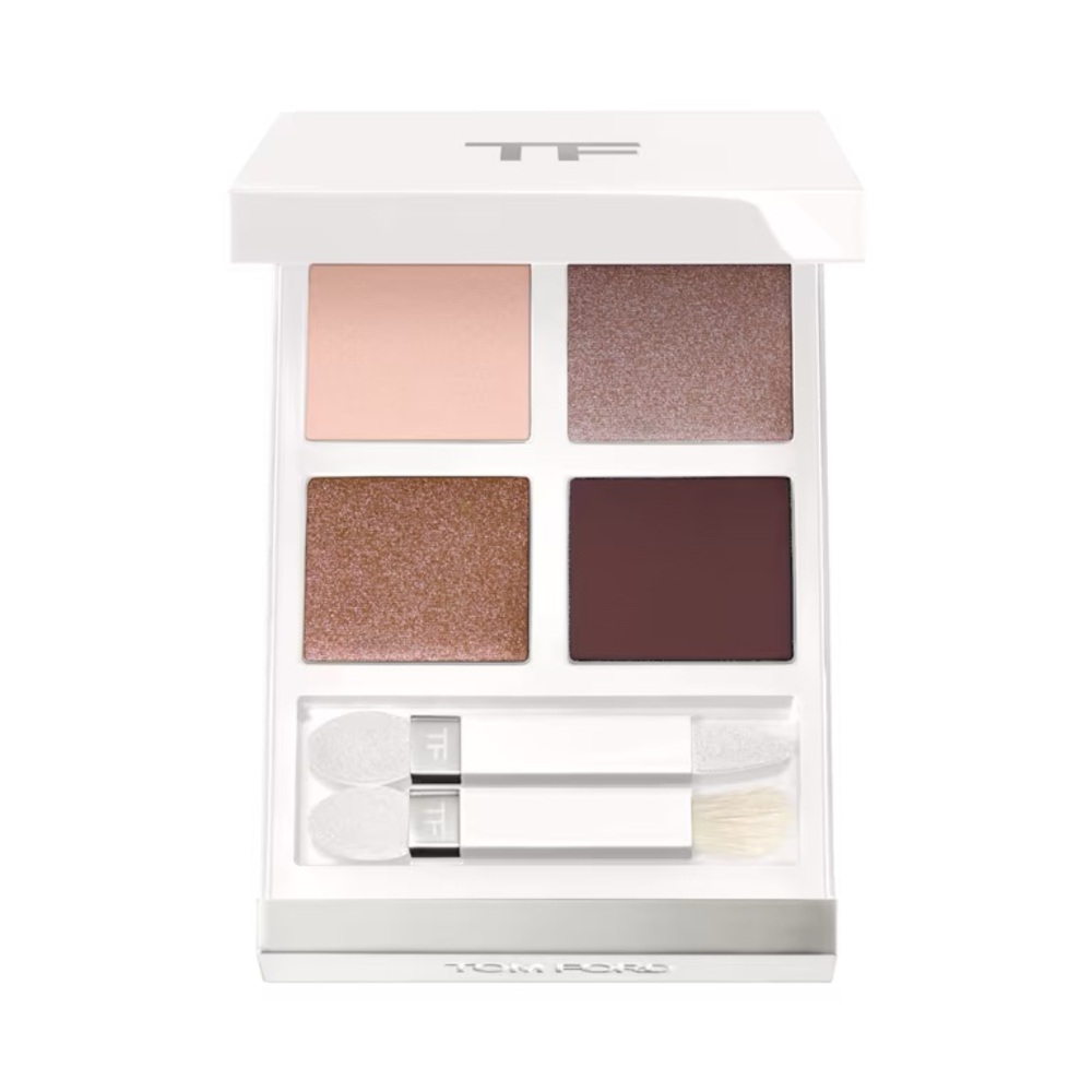 NWB TOM FORD Soleil Neige Eye Color Quad Eyeshadow 01 Black Diamond 0.24 oz/7 g - Picture 2 of 8